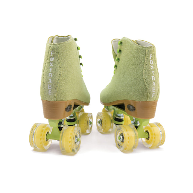 Electric Lime Roller Skates