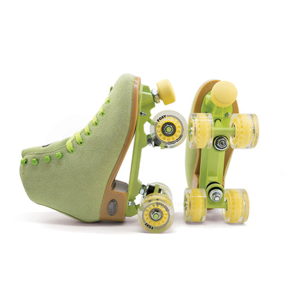 Electric Lime Roller Skates