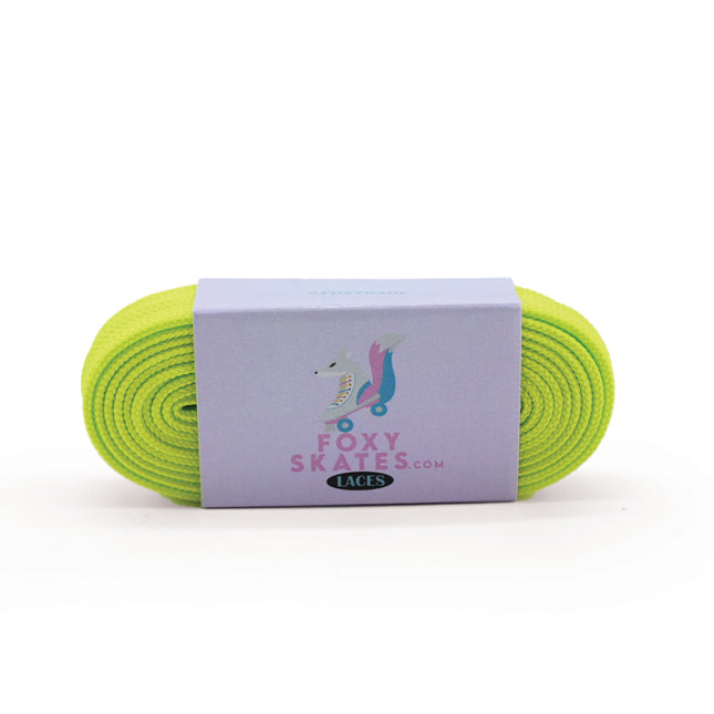 Neon Green Roller Skate Laces