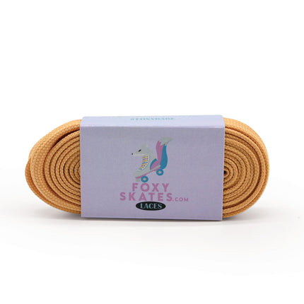 Peach Roller Skate Laces