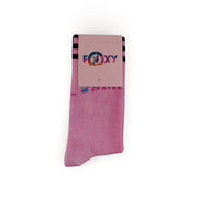 FoxySkates Skate Socks - Pink/Black