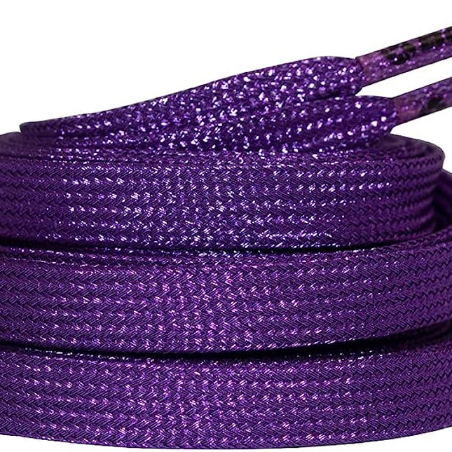 Glitter Purple Roller Skate Laces