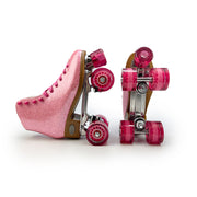 Dazzling Pink Roller Skates
