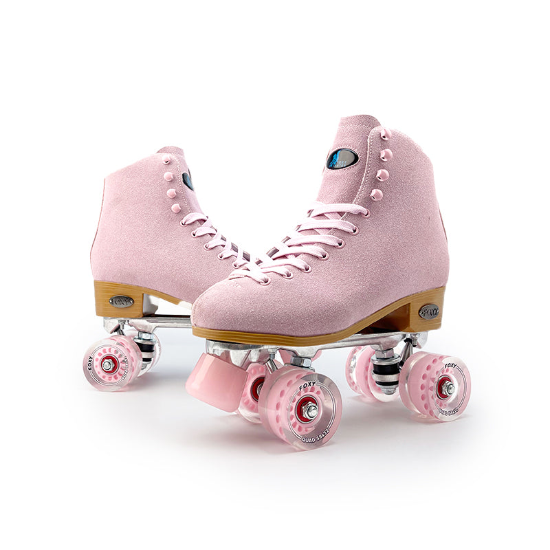 FoxySaktes Baby Pink Premium Women's Roller Skates –