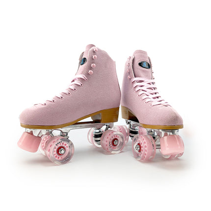 Baby Pink Roller Skates