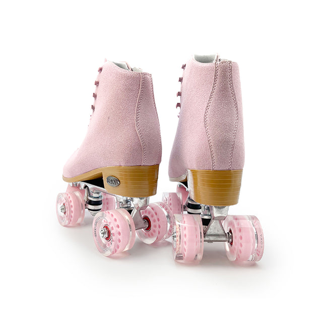 Baby Pink Roller Skates