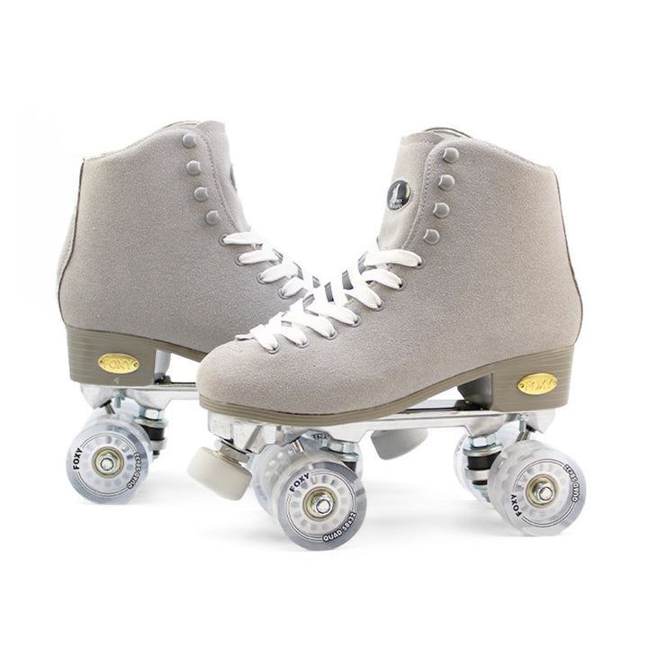 Pearl Grey Roller Skates