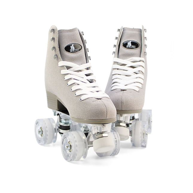 Pearl Grey Roller Skates