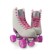 Icy Grey Roller Skates