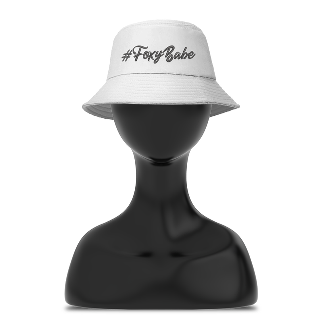 FoxySkates Bucket Hat - White