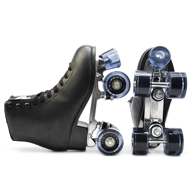 Wicked Black Roller Skates