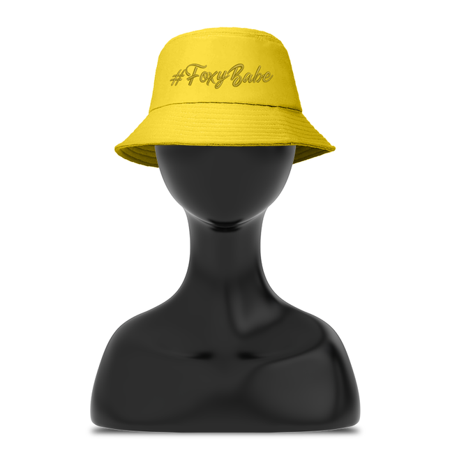 FoxySkates Bucket Hat - Yellow