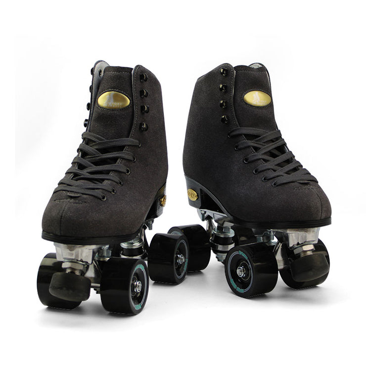 Midnight Charcoal Roller Skates