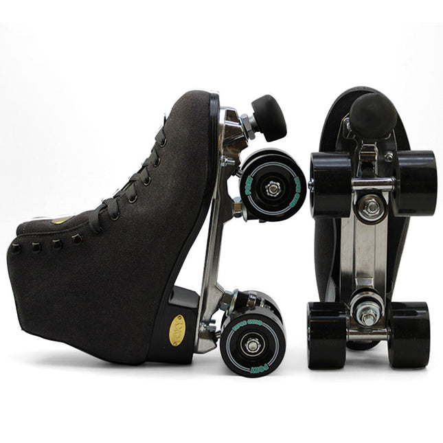 Midnight Charcoal Roller Skates
