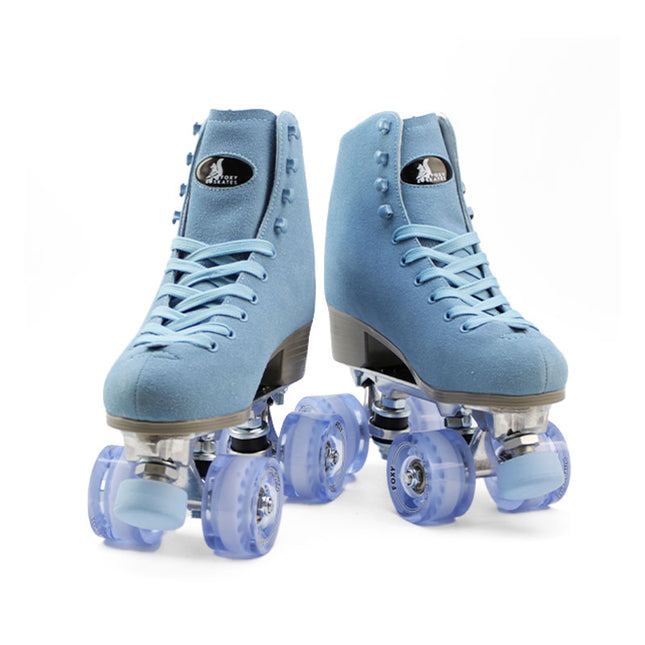 Mystic Blue Roller Skates